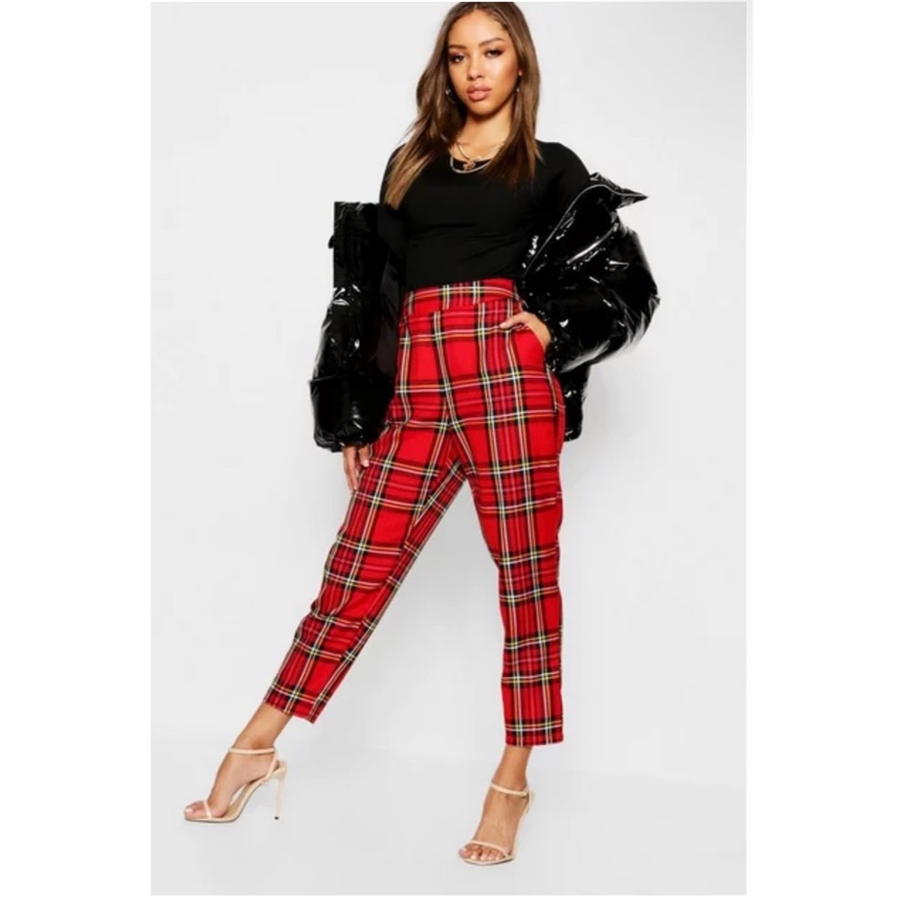 Checkered pant